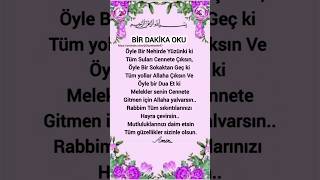 Bi̇r Daki̇ka Oku Öyle Bir Nehirde Yüzünki Ki Tüm Suları Cennete Çıksın