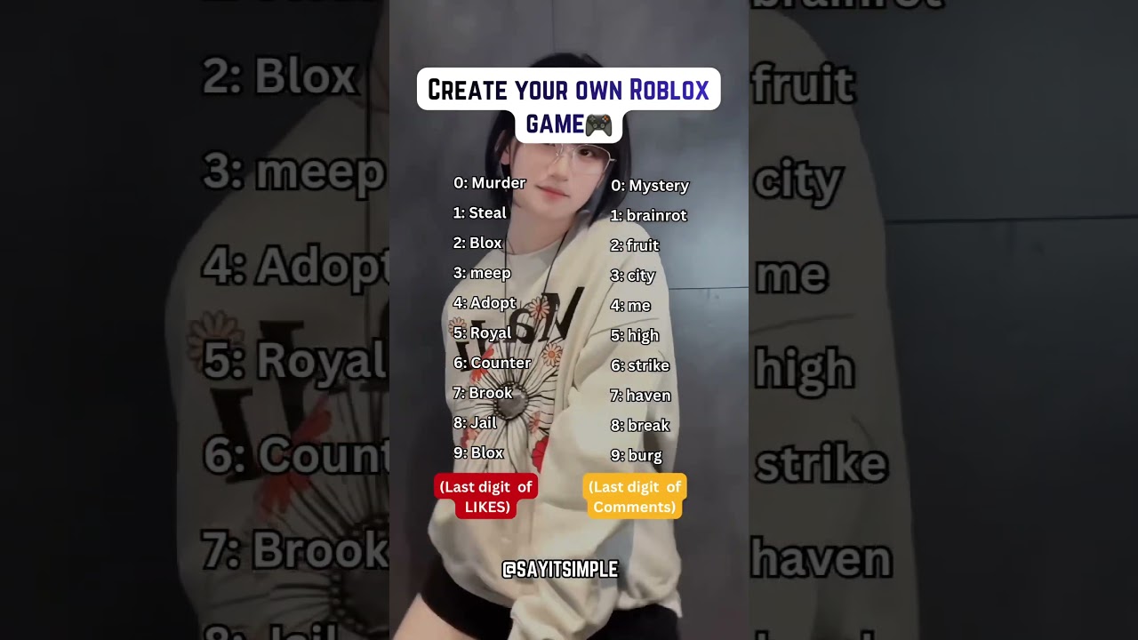 Create your own Roblox game 🎮.. 