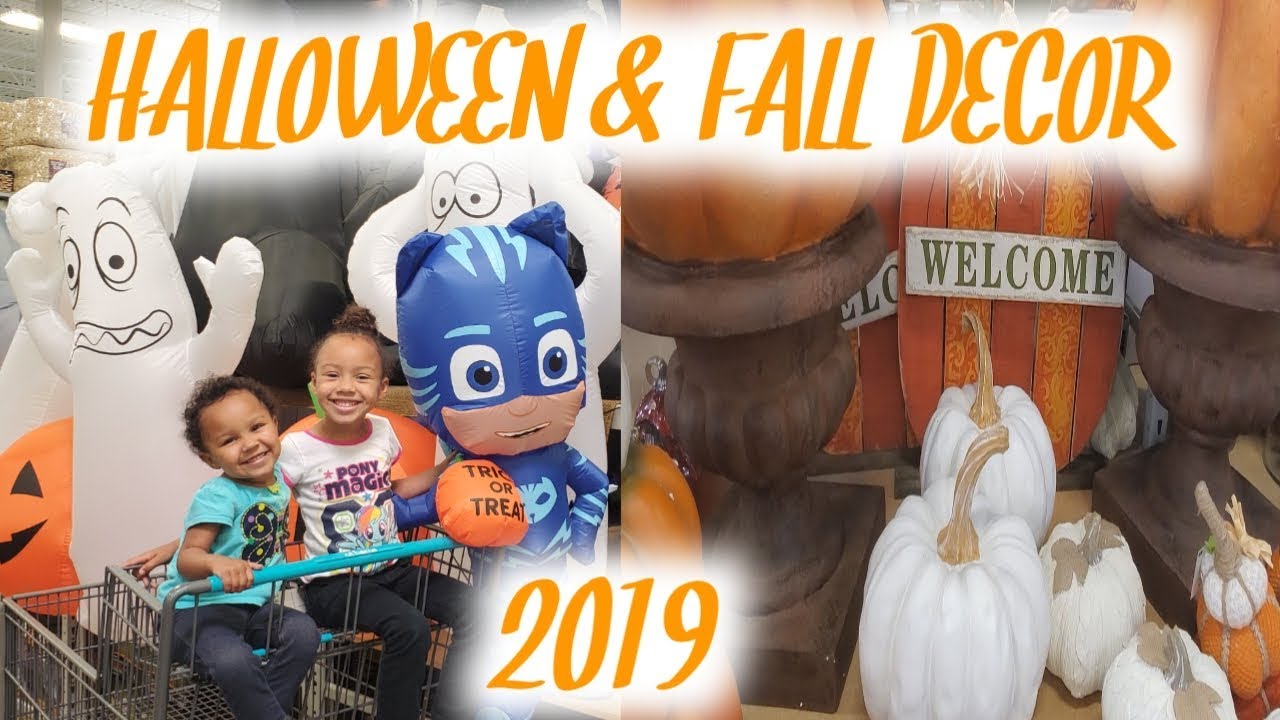 NEW AT HOME HALLOWEEN AND FALL DECOR 2019 | 4K | SHOP WITH ME | A mom's Life with Becky Buford