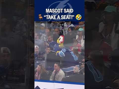 Mascot's doing THEIR part 🫡