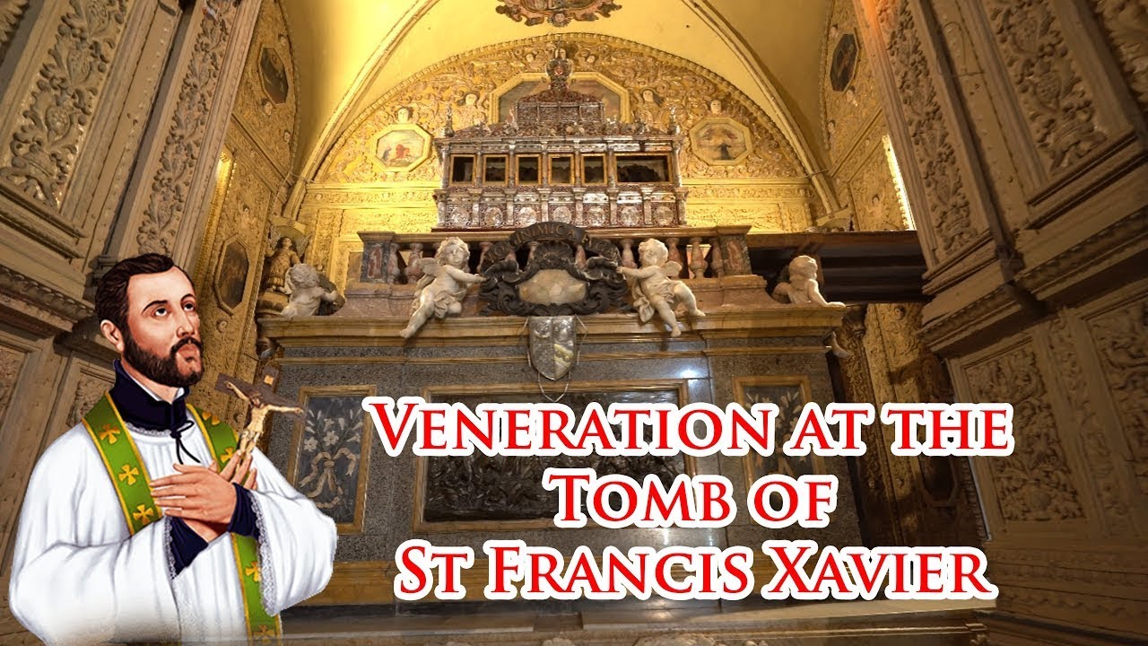 🙏🙏Veneration at the Tomb of St Francis Xavier 🙏  Basilica of Bom Jesus - 24 Jan 2026 
