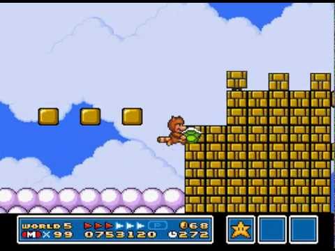 Super Mario Bros 3 SNES World 5 7 