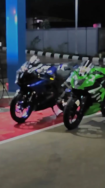R15 VS NINJA 250‼️CINEMATIC #shorts #short #r15 #ninja250 #youtubeshorts