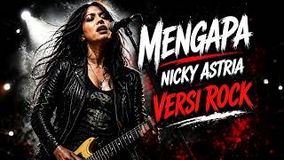 MENGAPA – Nicky Astria 🔥 ROCK VERSION  Suara Gahar & Penuh Emosi!