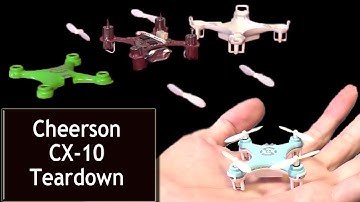 Cheerson CX10, Review, flight, and Teardown