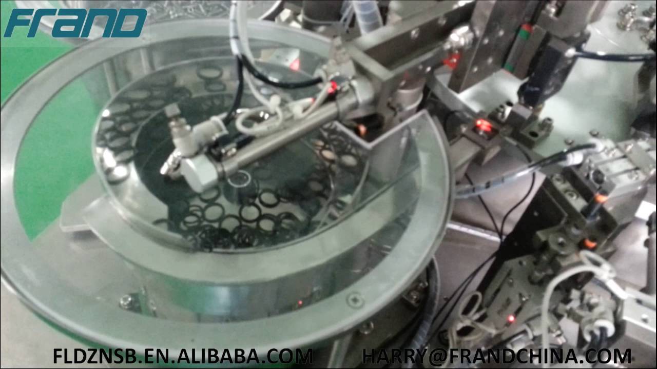 FRAND automatic assembly machine - YouTube