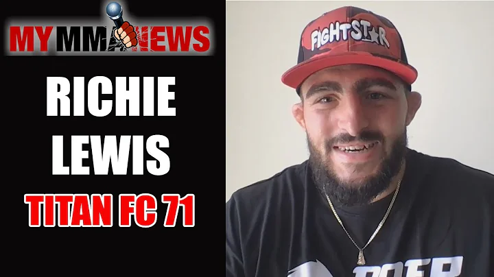 Richie Lewis looks to take out "f------ snake in the grass" Ernesto Rodriguez at Titan FC 71