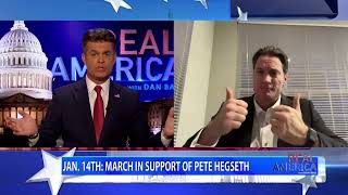 REAL AMERICA - Dan Ball W/ Bill Brown Discussing Trump's Sec. of Def. Pick,  Pete Hegseth