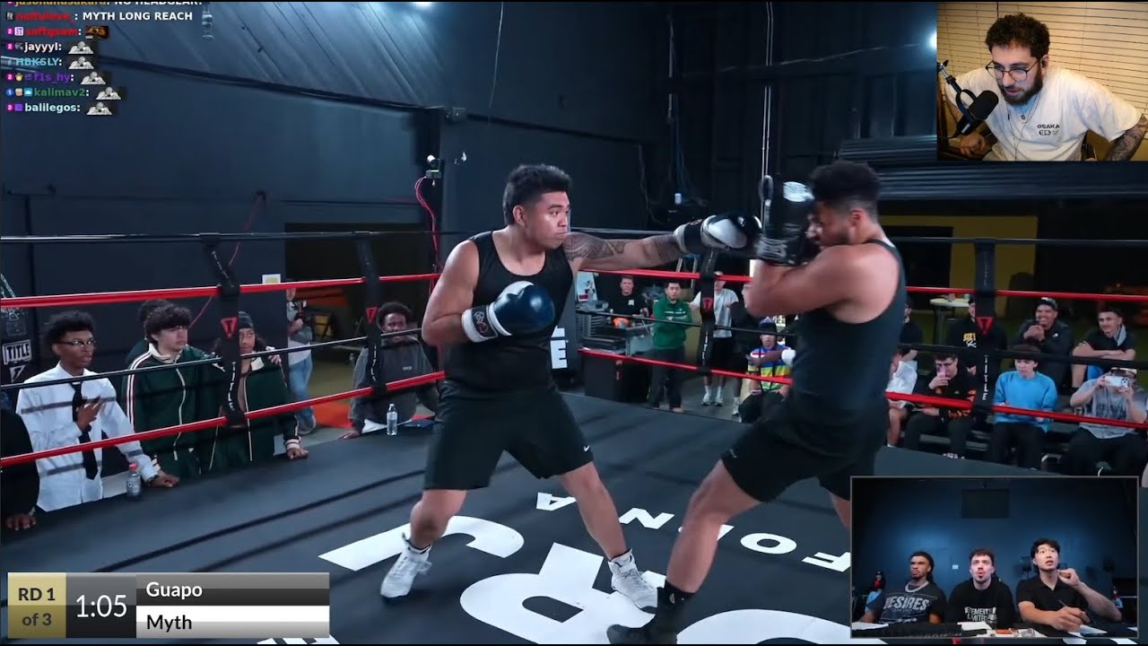 Guapo vs Myth NMS Boxing 3 Watch Party With Chelb, 4Head, Dripp, Kam