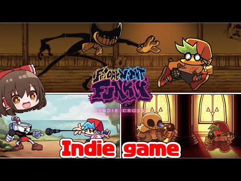 FNF あの超大作インディークロスMODが大進化して帰ってきた ゆっくり実況 日本語翻訳