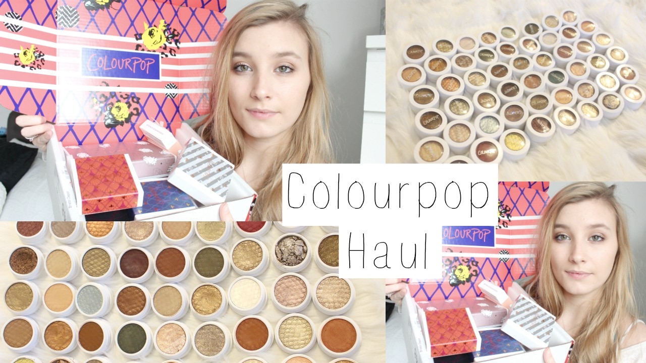HUGE Colourpop Haul 2017 | Danielle Rose