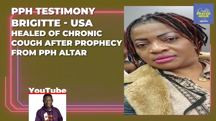God healed her supernatural from a chronic cough disease on this altar - PPH TESTIMONY