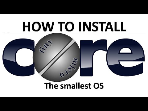 How to install Tiny Core Linux in a Pendrive (The Smallest OS) #operatingsystem #linux #computer