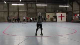 Harlem Shake roller derby style! Sacred City Derby Girls get in on the action..