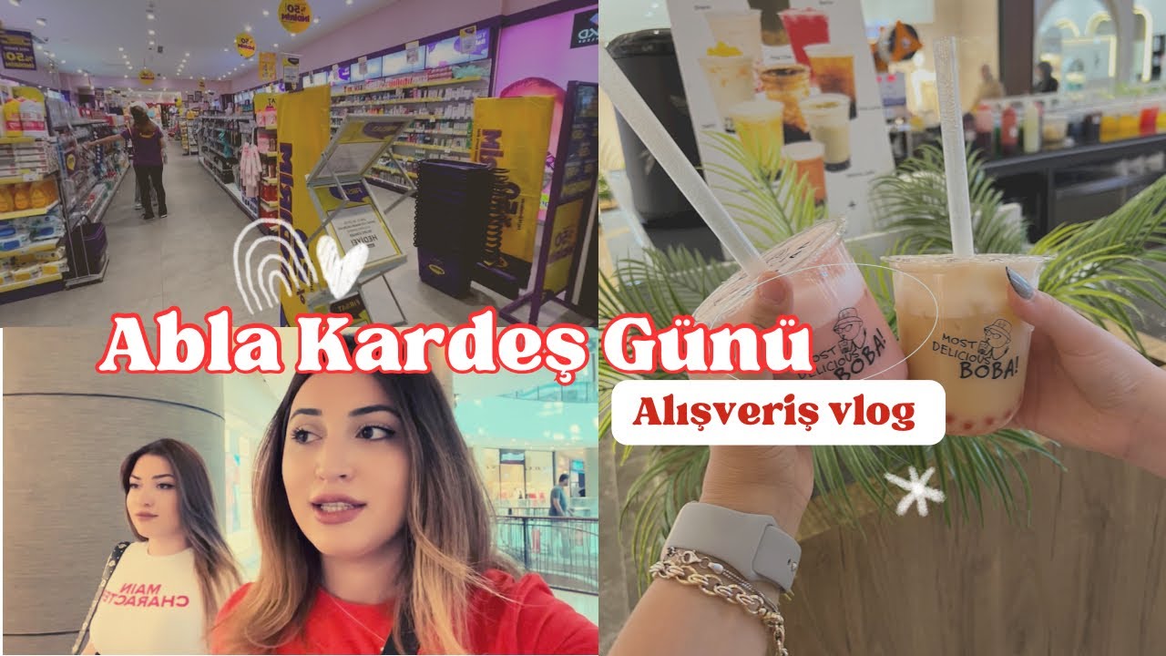 Abla kardeş yazlık alışveriş yaptık 🛍️ Gratis alışverişi 💜 Mutfak dolaplarımı temizledim 🧼