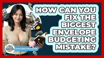 How Can You Fix The Biggest Envelope Budgeting Mistake? - Your Guide to Budgeting