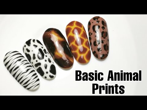 How To Do Zebra Print On Nails
