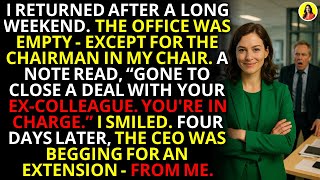 CEO's Betrayal Backfired – I Exposed His Hostile Takeover 💼 | #OfficeRevenge