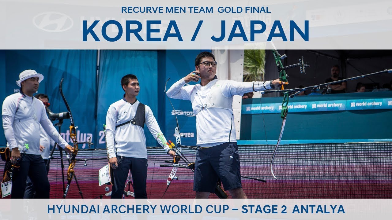 Korea v Japan – recurve men's team gold | Antalya 2018 Hyundai Archery World Cup S2
