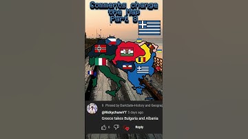 Comments change the map-8 #mapping #europe #map #history #geography #ww2 #ww1 #trending #short #fyp
