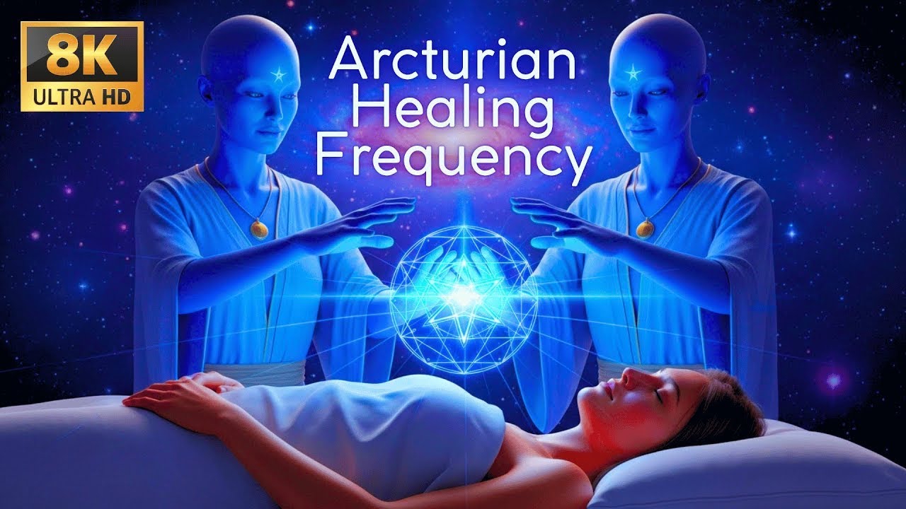 ARCTURIAN MED BED ASCENSION FIELD 🛏️ 528Hz Frequencies for Quantum Healing Solfeggio