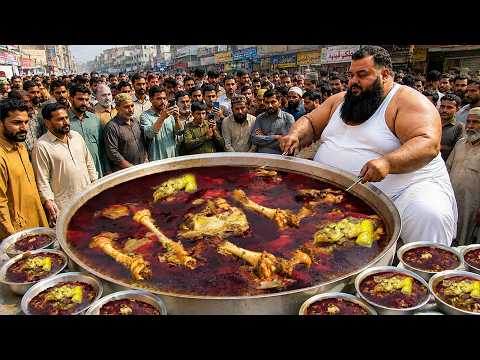 200KG HEADS & LEGS MAKING PROCESS | Famous Peshawari Siri Paye Recipe | Paye Nashta Street Food