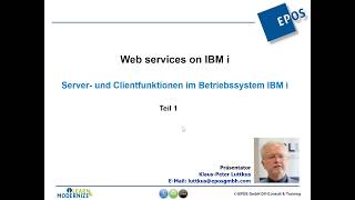 Web Services on IBM i - Teil 1