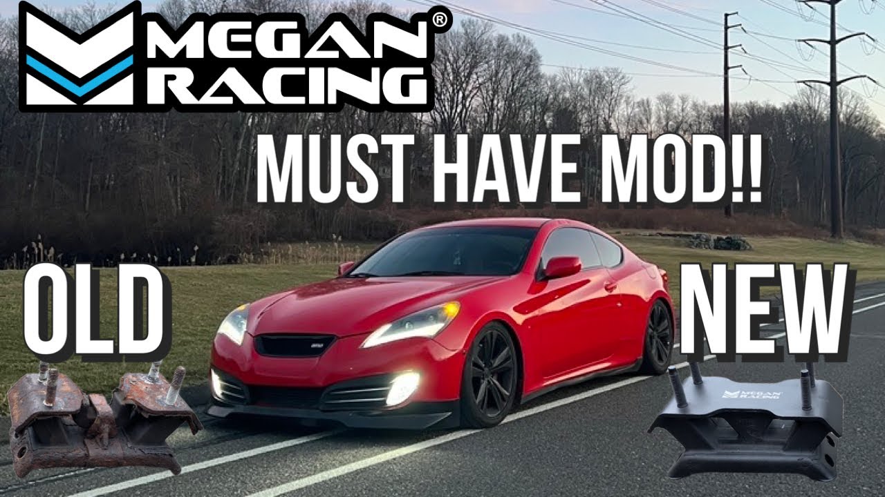 BK1 Genesis Coupe 2.0T Megan Racing Transmission Mount Install YouTube