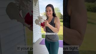 Fix Tight Hips & Pelvic Floor Tension FAST #shorts