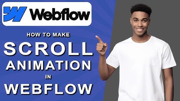 How to make scroll animation in webflow (2024)