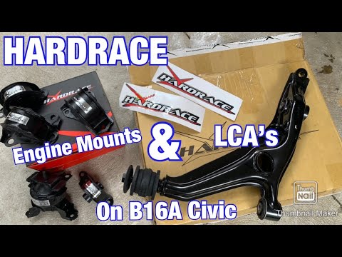 EK4 CIVIC HARD RACE CONTROL ARMS AND ENGINE MOUNTS