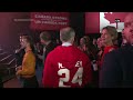 Canadian Prime Minister Mark Carney dances as he celebrates election result
