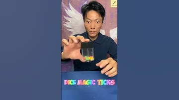 Best dice magic revealed 🪄🎩😃 | Magic tricks | Dice magic | #shorts | #youtubeshorts | #ytshorts