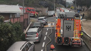 ▶️ RESPONDIENDO A TERCERA ALARMA DE INCENDIO 🚒🚨