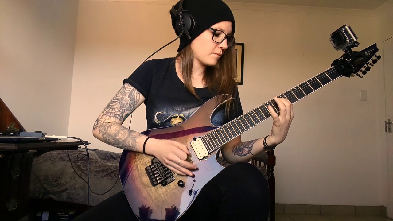 Evangelion- (Guitar playthrough ft. Robyn Ferguson)