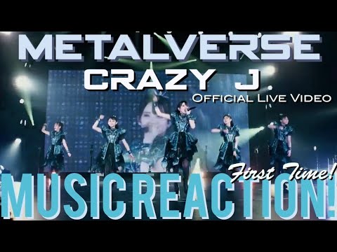 ABSOLUTELY CRAZY!!😁METALVERSE - CRAZY J Official Live Video(First Time ...