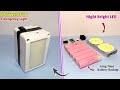 How To Make Powerful Emergency Light At Home High Quality Rechargeable Emergency Light LED Light 