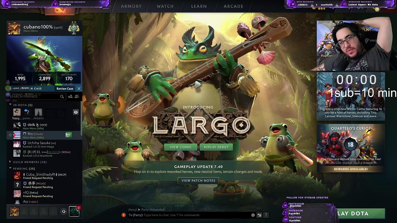 Extensible, Copa de Batalla Dota