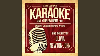 Video thumbnail of "Stagesound Karaoke - Hopelessly Devoted To You (Originally Performed By Olivia Newton-John) (Karaoke Version)"