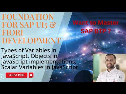 25. Types of Variables in JavaScript, Objects in JavaScript implementations, Scalar Variables in Jav