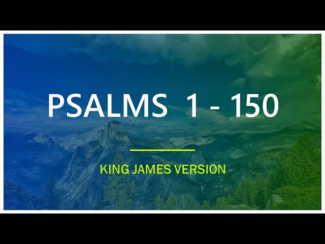 Psalms 1 - 150 Complete Book King James Version | The Audio Bible - AudioBook Audible class=