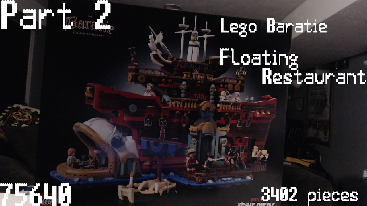 Building Baratie Floating Restaurant | set 75640 | 3402 pieces (Part 2)