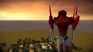 Evangelion 1 Building Demolish Test
