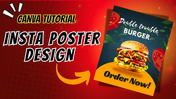 Canva Beginners Tutorial: Design a Pro Food Insta Poster Step-by-Step (No Experience Needed)