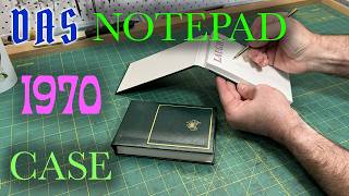 Replica of a 1970 Notepad Case // Adventures in Bookbinding