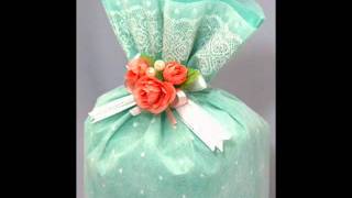 デコレーションを使ったギフトバック　ｂｙ プレミアムラッピング