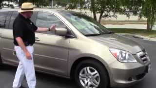 Used 2005 Honda Odyssey EX L for sale at Honda Cars of