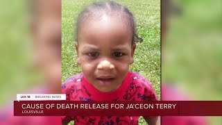Cause of death released for Ja'Ceon Terry