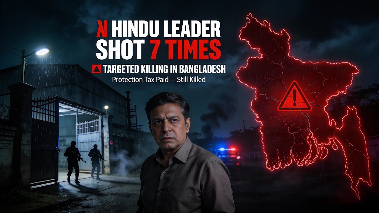 ANOTHER HINDU LEADER GUNNED DOWN 7 SHOTS IN BANGLADESH | By Ayush Gautam 