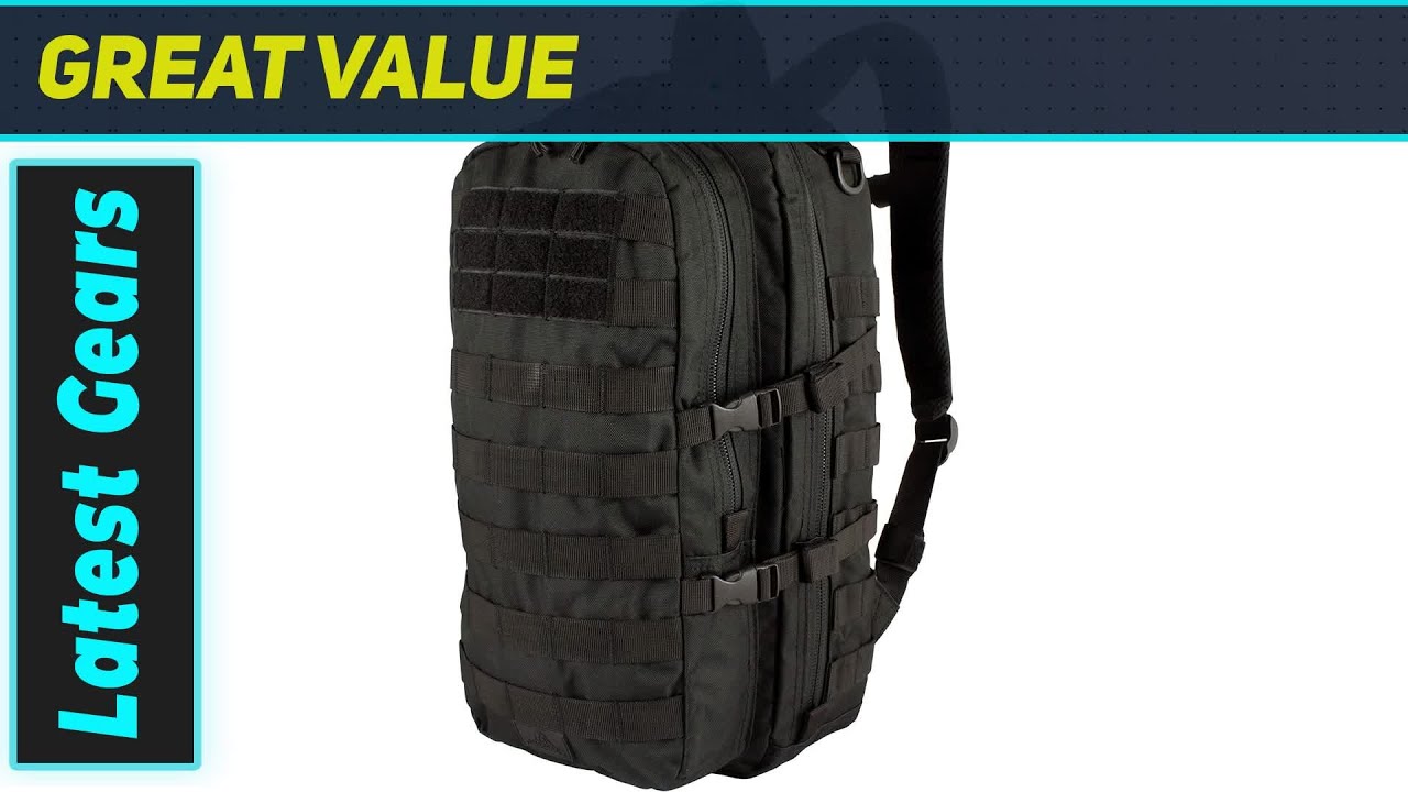 Red Rock Element Day Pack: The Amazing Tactical Backpack You Need!